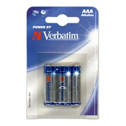 Baterija VERBATIM,1,5V AAA 4/1,ALKALNA 049920,LR-03