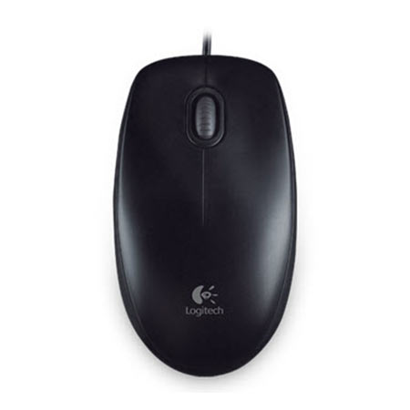 Miš LOGITECH B100, USB, optical, black, 910-003357/001439 - Image 2