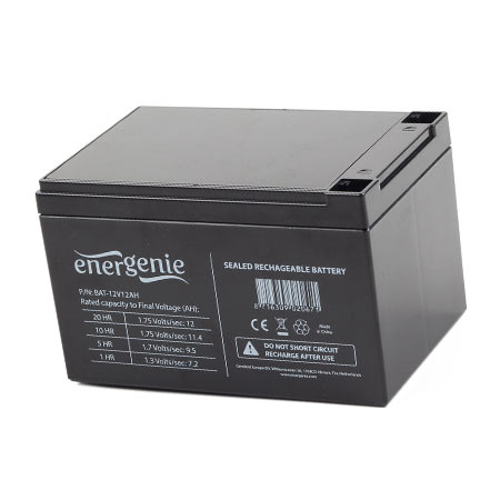 Baterija za UPS GEMBIRD, 12V 12 AH BAT-12V12AH - Image 2