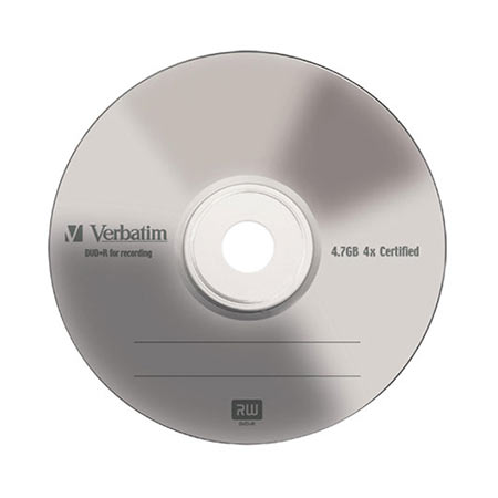 DVD-R, VERBATIM,4,7 GB,16X, spindle 10 kom,MATT SILVER.43523 - Image 3