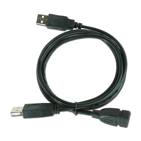 USB 2,0 DUAL kabal GEMBIRD A-plug A-socket, 1m, CCP-USB22-AMAF-3 - Image 2
