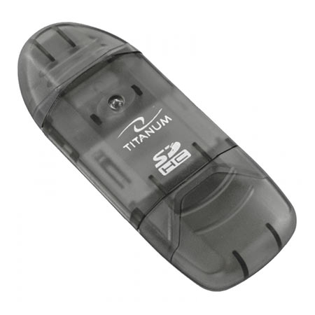 Card-reader TITANUM, USB 2.0, SDHC/SD/MMC/RS-MMC, TA101K - Image 3