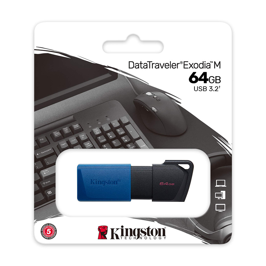 USB Memory stick Kingston 64GB, USB3.2, DTXM/64GB DataTraveler Exodia - Image 3