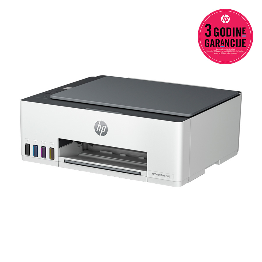 Printer HP Smart Tank 580 printer/skener/kopir Wi-Fi (1F3Y2A) tinte GT52 i GT53 - Image 6