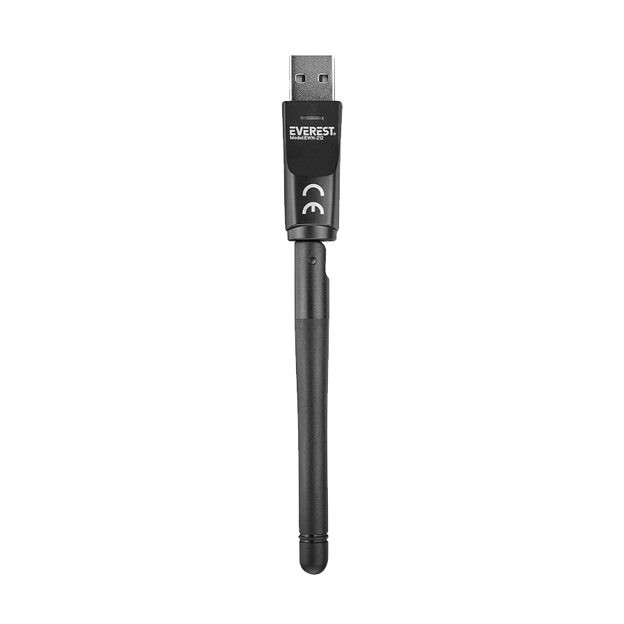 USB WLAN adapter Everest EWN-212 150Mbps 2.4GHz 2dBi MT7601 Chipset Wifi