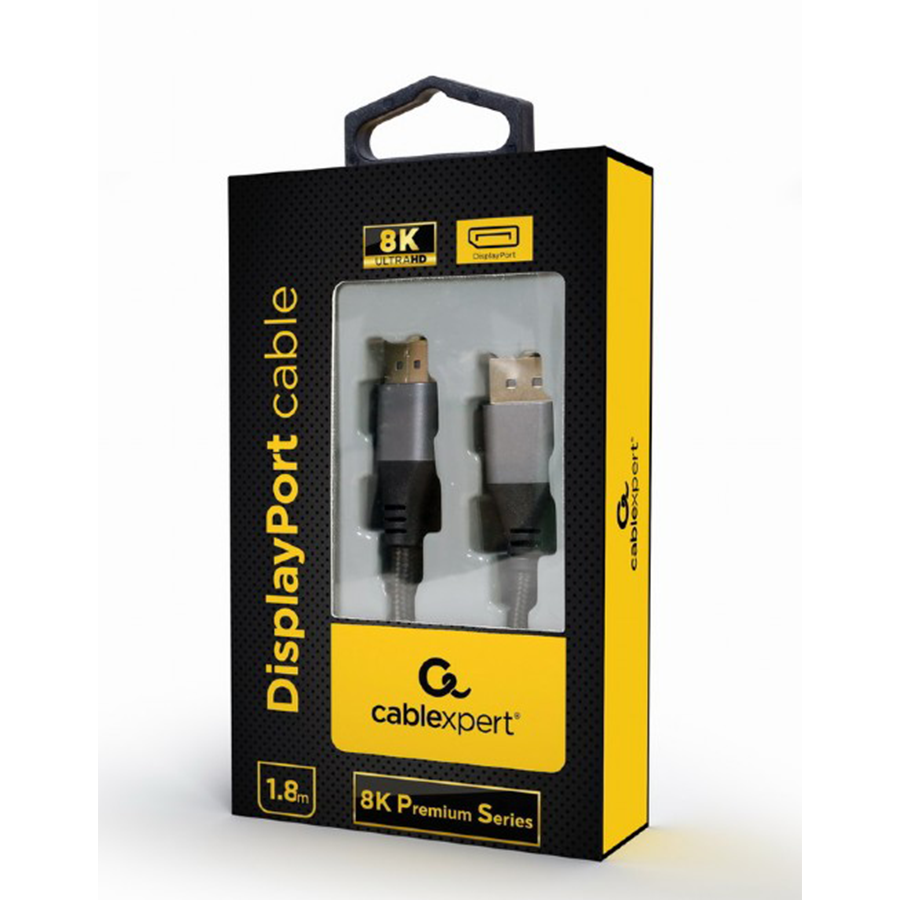 DisplayPort kabal GEMBIRD, 1,8 m, CC-DP8K-6, muški DisplayPort na muški DisplayPort, 8K premium series - Image 3