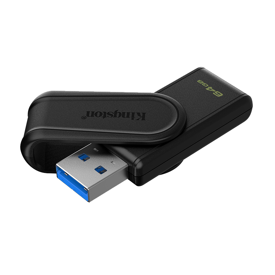 USB Memory stick Kingston 64GB, USB3.2, DTXS/64GB DataTraveler Exodia S Black