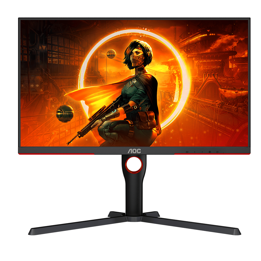 MONITOR AOC Gaming Q27G3XMN Mini LED 27” VA, 16:9, 2560x1440, 180Hz, 1ms, 1000 cd/m2, 4000:1, Audio,2x HDMI, DP, Full Ergonomic, Black-Red, VESA 3y - Image 2