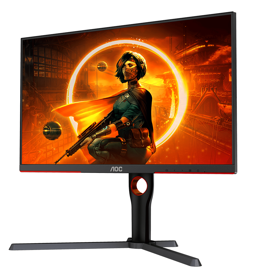 MONITOR AOC Gaming Q27G3XMN Mini LED 27” VA, 16:9, 2560x1440, 180Hz, 1ms, 1000 cd/m2, 4000:1, Audio,2x HDMI, DP, Full Ergonomic, Black-Red, VESA 3y - Image 7