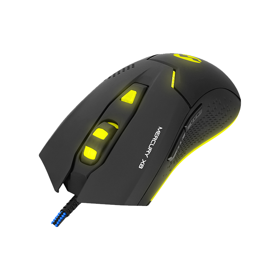 Miš gaming Everest Mercury X8 Usb Black 6D Optical Gaming Mouse, 18296 - Image 4