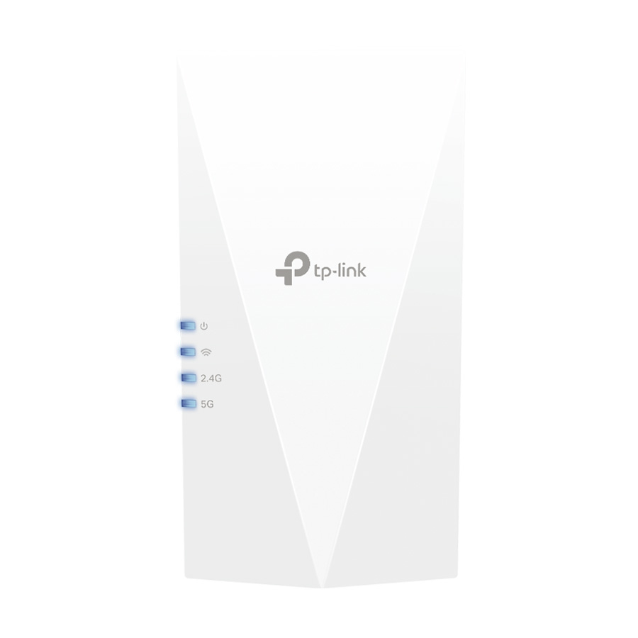TP-Link RE500X AX1500 Wi-Fi 6 Range Extender, 300 Mbps at 2.4 GHz + 1201 Mbps at 5 GHz, 2 × Internal Antennas, 1 × Gigabit Port, Broadcom 1.5GHz Tri-C - Image 2