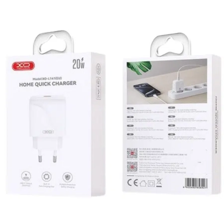 XO L141 20W Type-C Fast Charger - Image 2