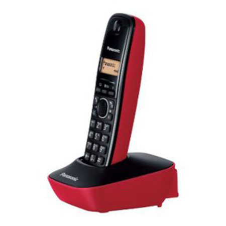 KX-TG1611FXR Panasonic telefon crno/crveni DECT CID - Image 2