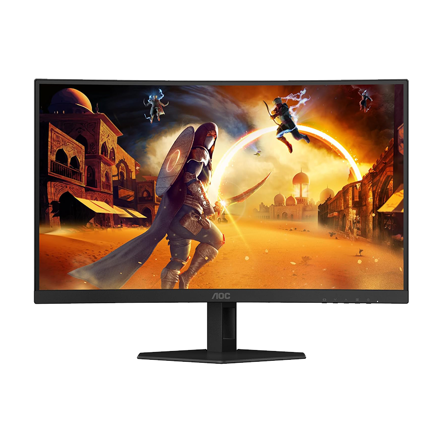 MONITOR AOC Gaming C27G4ZXE Curved 27" FAST VA, 16:9, 1920x1080, 280Hz, 0.3ms, 300 cd/m2, 4000:1, 2xHDMI, DP, Adaptive Sync, Tilt, Black-Red, VESA 3y - Image 2