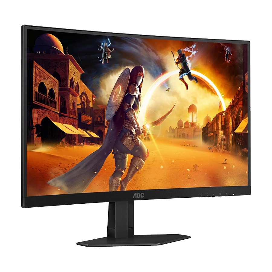 MONITOR AOC Gaming C27G4ZXE Curved 27" FAST VA, 16:9, 1920x1080, 280Hz, 0.3ms, 300 cd/m2, 4000:1, 2xHDMI, DP, Adaptive Sync, Tilt, Black-Red, VESA 3y - Image 3