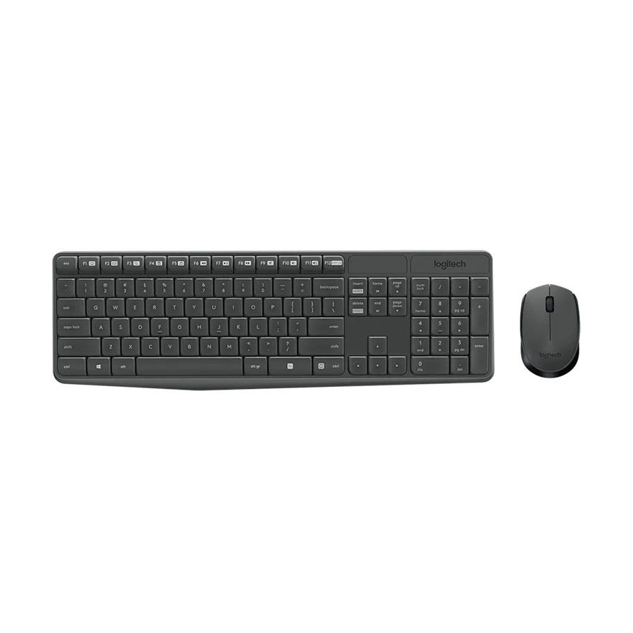 Tastatura + miš bežično Logitech MK235, crno, US layout, 920-007931