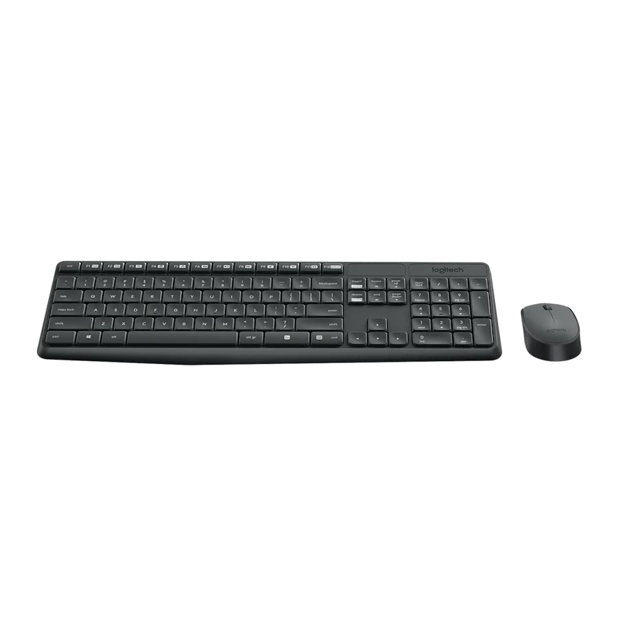 Tastatura + miš bežično Logitech MK235, crno, US layout, 920-007931 - Image 2