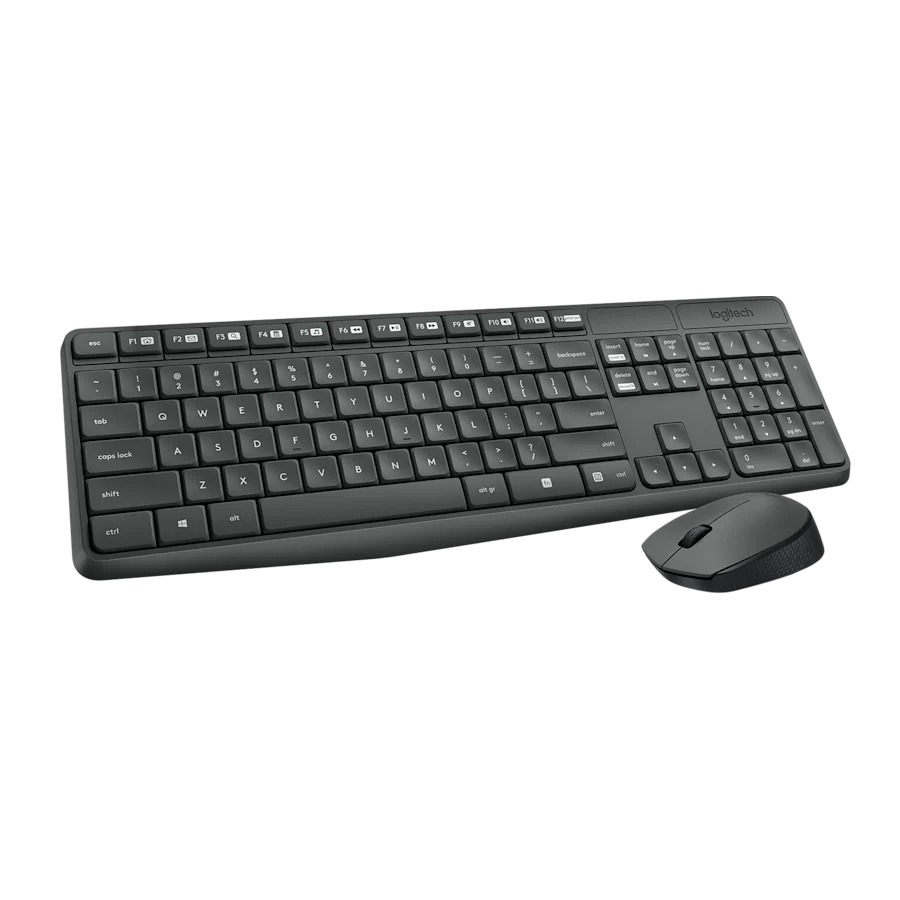 Tastatura + miš bežično Logitech MK235, crno, US layout, 920-007931 - Image 3