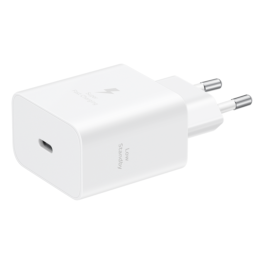 Punjač SAMSUNG ORG. USB Type-C Super Fast 45W Charger White EP-T4511NWEGEU - Image 4