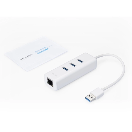 TP-Link UE330 USB 3.0 HUB 3 Ports + RJ45 Ethernet Port - Image 4