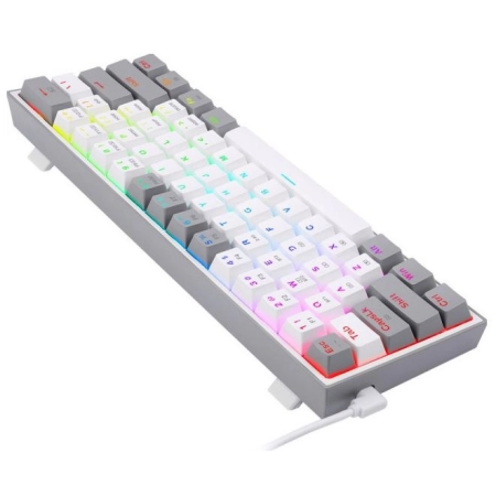 ReDragon - Gaming Mehanička Tastatura Fizz Pro K616 RGB Wireless White/Grey - Image 3