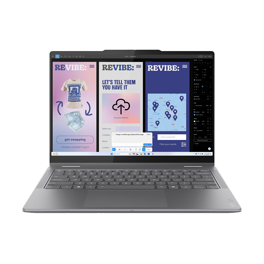 Lenovo Yoga 7 2-in-1 14ILL10 83JQ0029SC 14" WUXGA OLED Touch 600nits Intel Core Ultra 5 226V 16GB DDR5/1TB SSD M.2/Backlit/ALU/Siva/2Y - Image 7