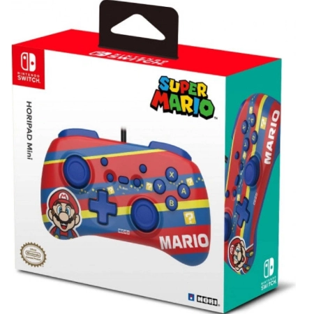 HoriPad Mini for Nintendo Switch Wired Controller Super Mario Series Mario - Image 2