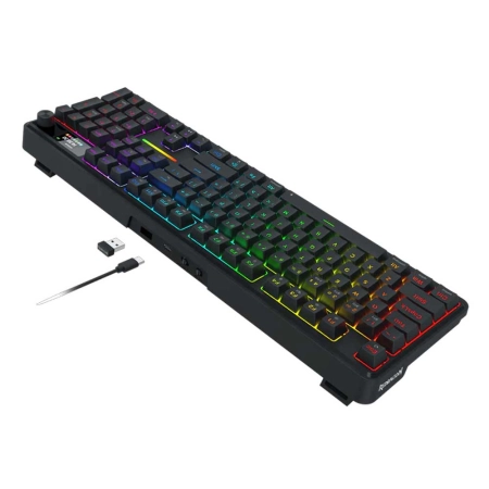 ReDragon - Gaming Mehanička Tastatura RGB Terraflare LCD Pro K762 Bluetooth - Image 3