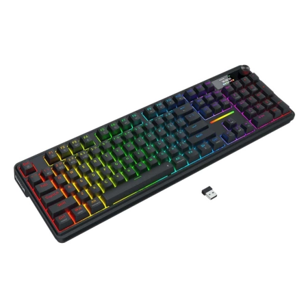 ReDragon - Gaming Mehanička Tastatura RGB Terraflare LCD Pro K762 Bluetooth - Image 4