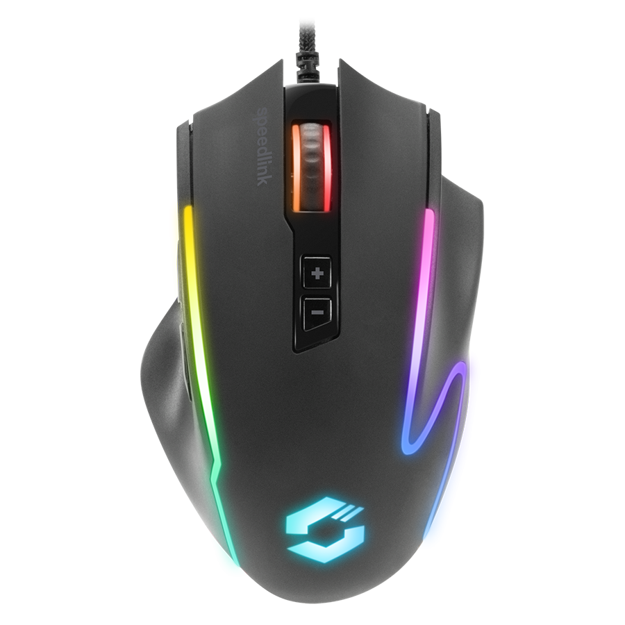 Miš SPEEDLINK DECUS NX RGB Gaming Mouse, rubber-black SL-680024-RRBK - Image 2