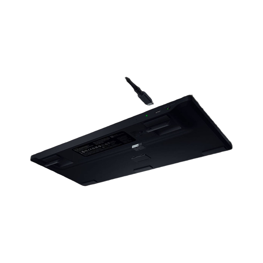 Tastatura Razer BlackWidow V4 Low-profile Tenkeyless HyperSpeed - Wireless Low-profile Mechanical Gaming Yellow Linear Switch - US RZ03-05450100-R3M1 - Image 2