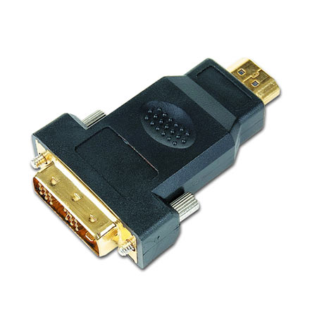HDMI adapter GEMBIRD A-HDMI-DVI-1, HDMItoDVI M-M gold conn. bulk - Image 4