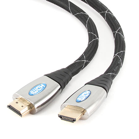 HDMI kabl, v1.4 PREMIUM, M-M 1,8m gold connector, BULK, GEMBIRD CCP-HDMI4-6 - Image 3