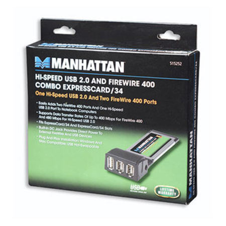 Express Card MANHATTAN, 34 to Firewire, 515252, retail - Image 6