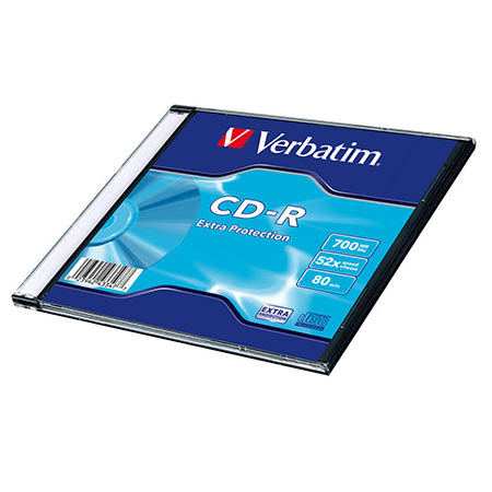 CD-R,VERBATIM, 700 MB,52X,EXTRA PRO.SLIM CASE - Image 4