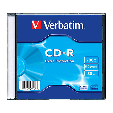 CD-R,VERBATIM, 700 MB,52X,EXTRA PRO.SLIM CASE - Image 5