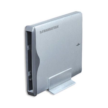 Kućište za externi 5,25" DVD MANHATTAN, Slim IDE, USB+FireWire, 702928 - Image 7