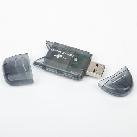 Card-reader GEMBIRD FD2-SD-1 mini CR/W USB 2.0, SD/MMC - Image 3