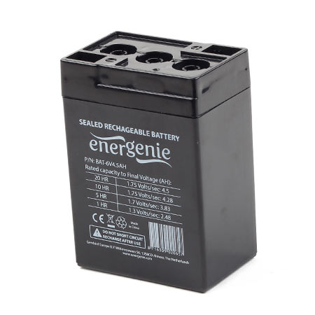 Baterija za UPS GEMBIRD, 6V 4,5 AH BAT-6V4.5AH - Image 4
