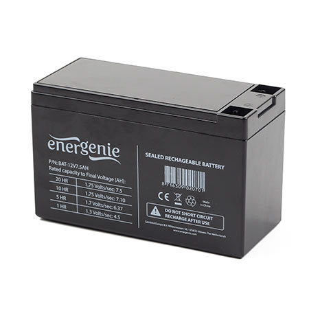 Baterija za UPS GEMBIRD, 12V 7.5 AH BAT-12V7.5AH - Image 3