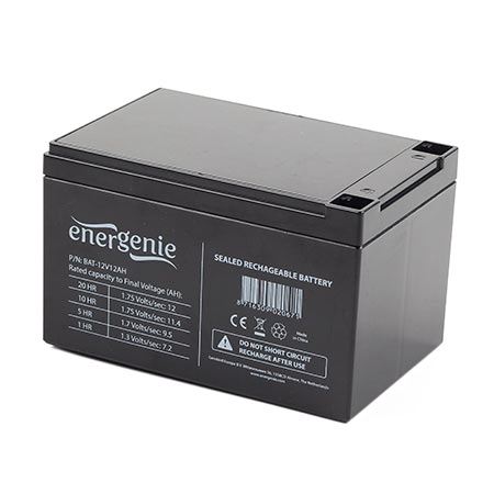 Baterija za UPS GEMBIRD, 12V 12 AH BAT-12V12AH - Image 3