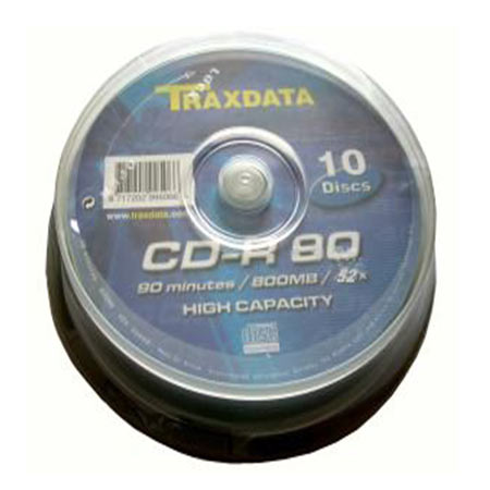 CD-R, TRAXDATA, 80 MIN, 52X, brand cake 10 kom - Image 4