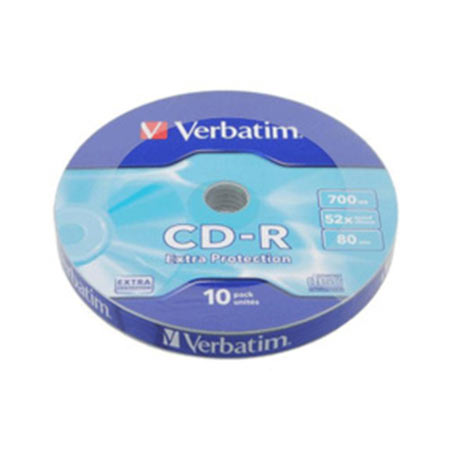 CD-R,VERBATIM, 700 MB,52X,spindle 10 kom EXTRA PRO.43437 - Image 3