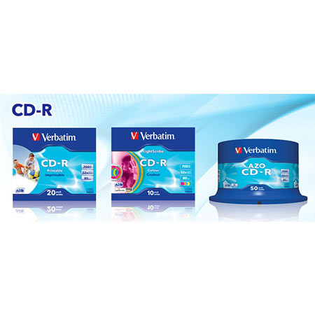 CD-R,VERBATIM, 700 MB,52X,spindle 25 kom PRINTABLE,43439 - Image 4