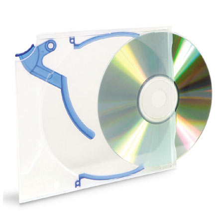 Korice za CD/DVD + 10xKickOut + 10xClips INTENSO - Image 3