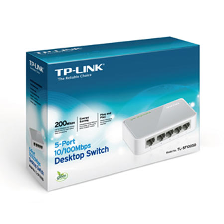 SWITCH 5 portni 10/100 TP-Link TL-SF1005D - Image 12