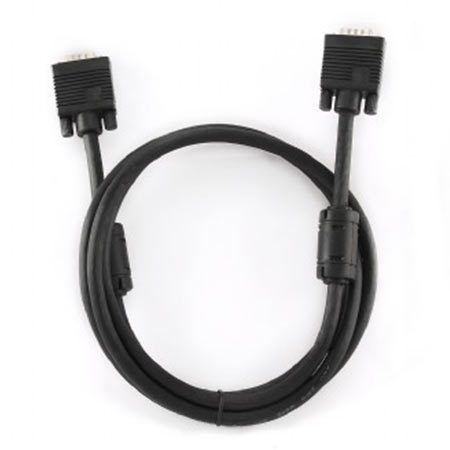 SVGA kabl, CRNI, 15M-15M dual-shielded + 2xFer 5m, GEMBIRD CC-PPVGA-5M-B - Image 4