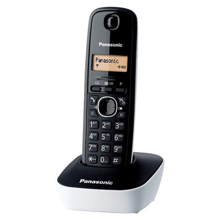 KX-TG1611FXW Panasonic telefon crno / bijeli DECT CID - Image 4