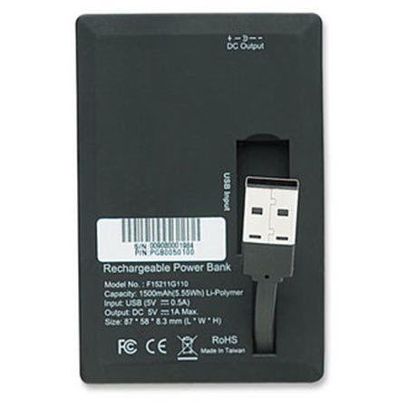 Punjiva baterije Powerbank Li-Ion Polymer 1500mAh 168267 MANHATTAN - Image 9