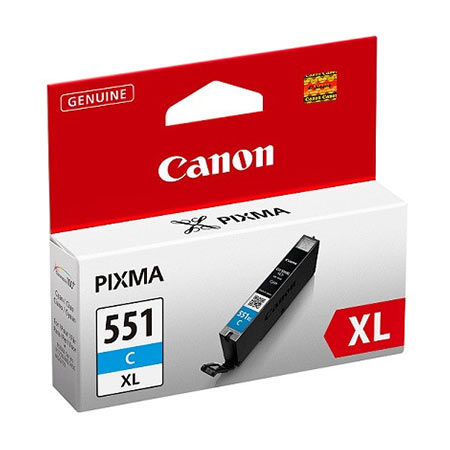 Tinta Canon CLI551XL CYAN, za Pixma IP7250 6444B001AA - Image 3